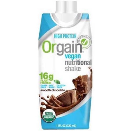  lisa de chocolate del vegano Nutritional Shake 11 onzas fluidas (paquete de 12)