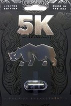 RHINO BLACK 5K PLUS 10 PILDORAS