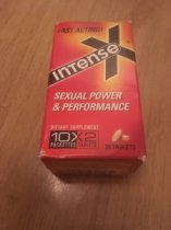 INTENSE X FOR MEN 20 TABLETAS