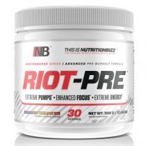 RIOT PRE ADVANCED PRE WORKOUT 300 GRAMOS