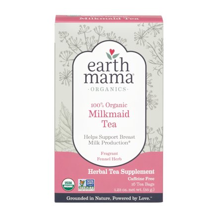 Earth Mama Angel Baby Organics Orgánica lechera té - 16 CT