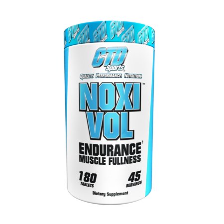 CTD Sports NOXIVOL pump Muscle Growth Strength Vascularity 180 Tablets