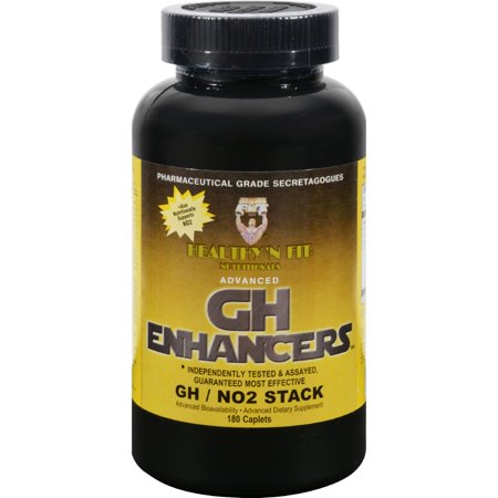 Healthy 'N Fit Nutritionals GH Enhancers GH NO2 - 180 Capsules