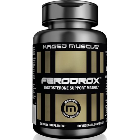 Kaged Muscle Ferodrox ultra-premium testosterona Booster (60 cápsulas)