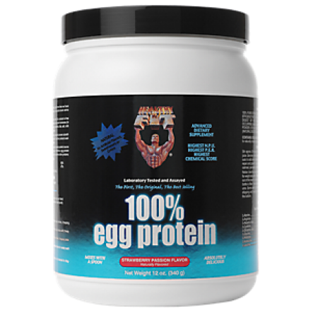 Saludable 'N Fit 100 por ciento de proteína de huevo - Strawberry Passion - 12 oz