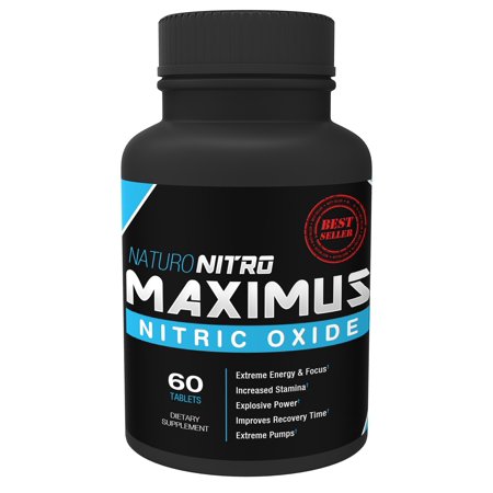 Naturo Nitro Maximus óxido nítrico Booster 60 Ct