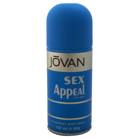 Jovan Sex Appeal For Men Body Spray desodorante 5 Oz