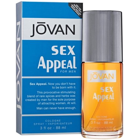 3 Pack - Sex Appeal por Jovan Colonia Spray para hombres 3 oz