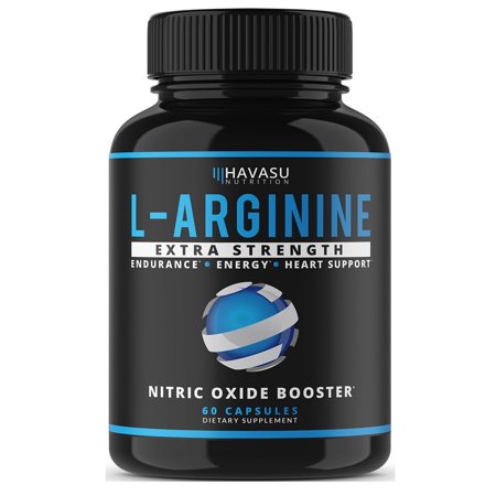 Extra Strength L-Arginina - 1200 mg Suplementos de Oxido Nítrico para el crecimiento muscular vascularización y energía - Pot