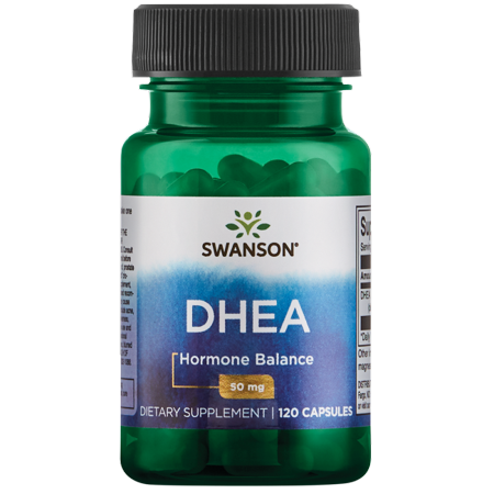 Swanson DHEA (dehidroepiandrosterona) Cápsulas 50 mg 120 Ct