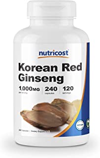 NUTRICOST KOREAN GINSENG 500MG 240 CAPS