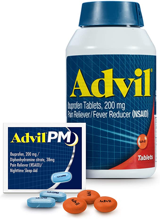 ADVIL 200 MG IBUPROFENO PM 25 MG 2 PIEZAS JUEGO 302 CAPSULAS