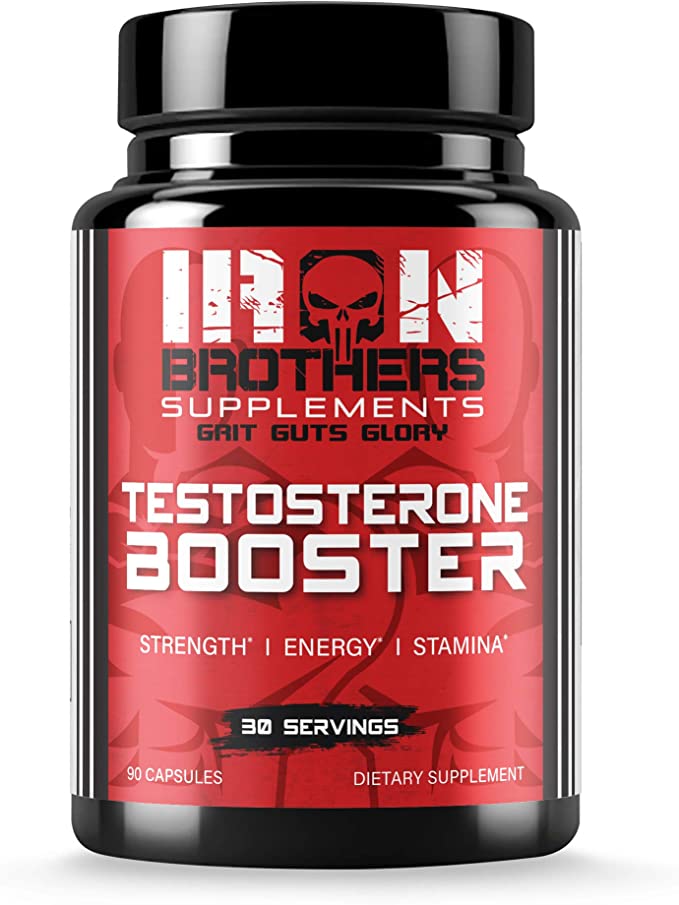 IRON BROTHERS SUPPLEMENTS TESTOSTERONE BOOSTER 90 CAPSULAS