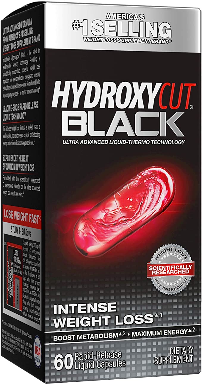 HYDROXYCUT BLACK 60 CAPSULAS