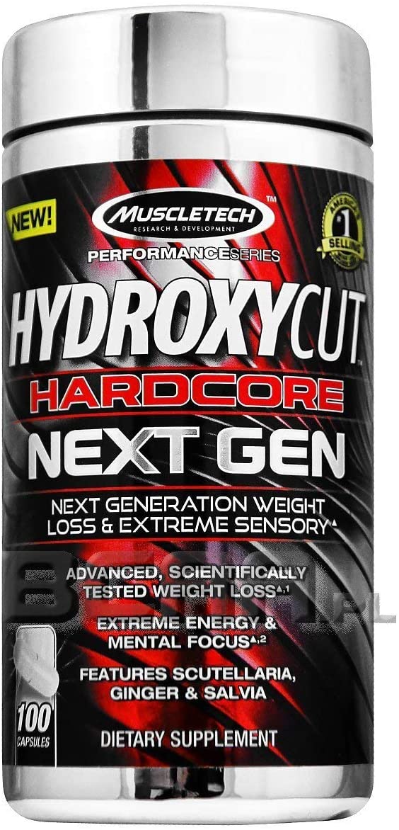 HYDROXYCUT HARDCORE NEXT GEN 100 CAPSULAS